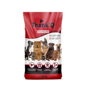 THANK'Q HRANA USCATA PENTRU CAINI ADULTI CU SUNCA 10KG - imagine 1